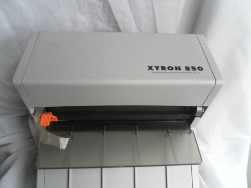 Xyron 850 Adhesive Application Sticker Laminating System Manual Machine