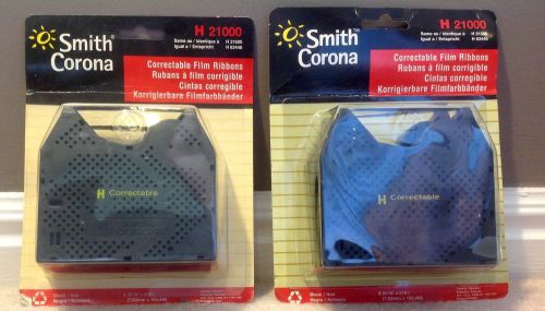Smith Corona H Series ribbons (two packages of 2). Four cartridges all together.