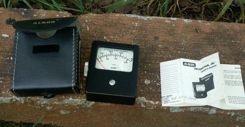 Vintage alnor type 8125 air gard velometer jr. air flow rare for sale