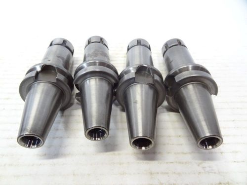 Lot of 4 Nikken Lyndex BT30 ER16 High Torque Collet Chuck B3017-0016-4.00