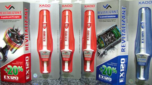 XADO EX120 3 for gasoline,LPG engines+1for AutomaticTransmission Reinforced+20