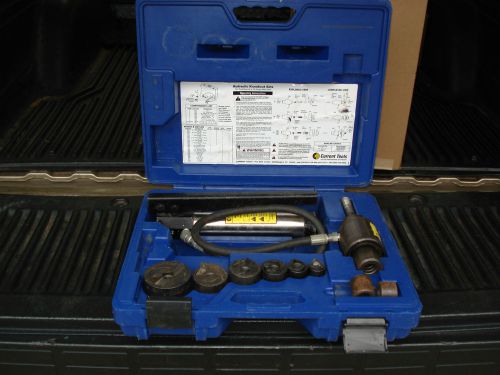 Current Tools Hydraulic Knockout Set 152PM   1/2 &#034;-to- 2&#034; ##CLEAN #