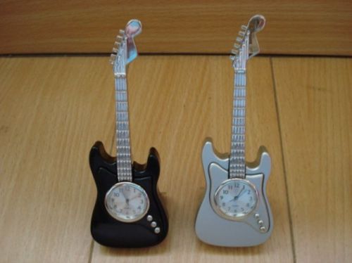 Guitar Clock (Silver or Black)