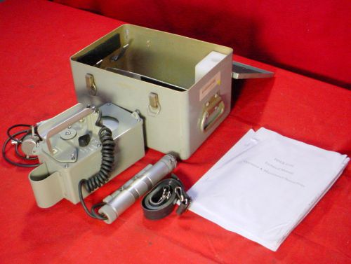 HDER G-01 Dual-Probe Geiger Counter Radiac Beta Gamma Meter w/Manual Preppers #2
