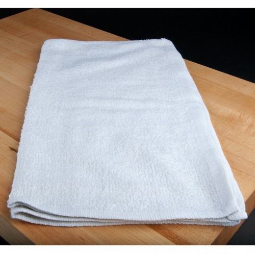 600 NEW WHITE HEAVY DUTY TERRY BAR MOPS RESTAURANT CLEANING TOWEL 21oz