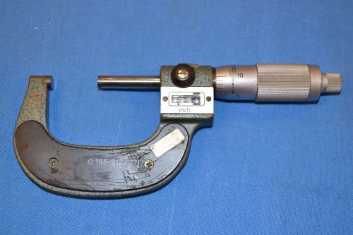 Mitutoyo 193-212 1-2&#034; Digit-Count Micrometer ~Make Offer~ *Free Shipping*