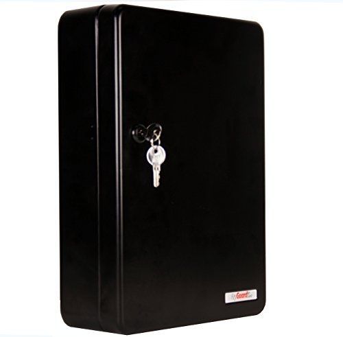 KeyGuard SL-9122-KB Key Cabinet With Black Disc Tumbler Cam Lock - 122 Hook