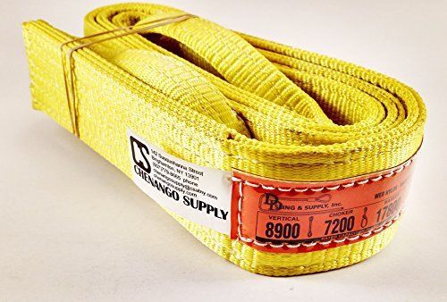 Dd sling. multiple sizes in listing! made in usa 3&#034; x 10, 2 ply, nylon lifting &amp; for sale