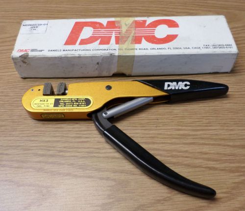 Daniels DMC HX3 M22520/10-01 Wire Crimping Crimp Tool Hand Crimper/Die NT103-1