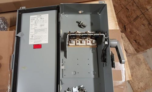SIEMENS DISCONNECT TYPE 12 CAT# NF353H 100A 600V 3P NON-FUSIBLE