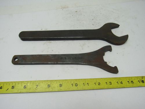 One Schaublin E32 Collet Wrench &amp; One 41 MM Heavy Duty Wrench Sold As 1 Lot