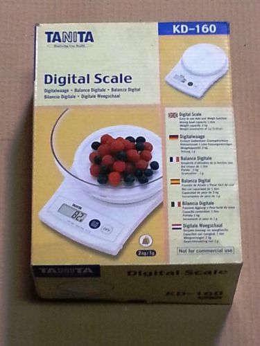 Tanita digital cooking scale w/ bowl #920-097 for sale