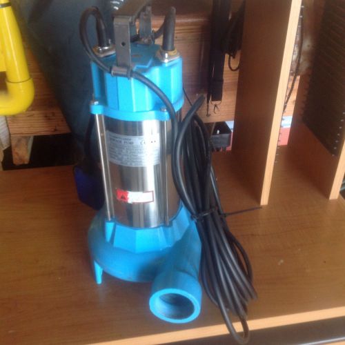 1.5HP Industrial Sewage Cutter Grinder Submersible sump pump,60GPM *MSRP: $1700!