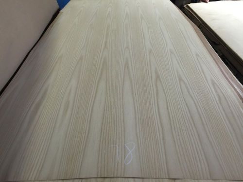 Wood Veneer Ash 36x98 1pcs total 10Mil Paper Backed  &#034;EXOTIC&#034; BRP 78
