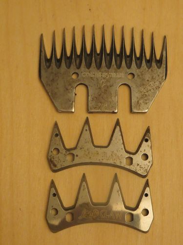 Lister Countryman Comb &amp; 2 Claw Cutters Sheep &amp; Alpaca Shearing Blades