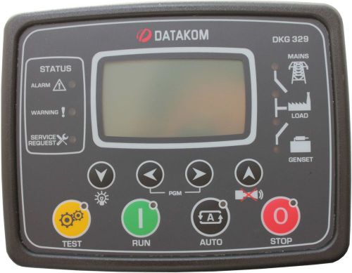 Datakom dkg-329 generator /mains automatic transfer switch control panel / ats for sale