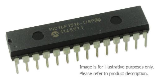 25 X MICROCHIP PIC16F1516-I/SP. MICROCONTROLLER MCU, 8 BIT, PIC16, 20MHZ, DIP-28