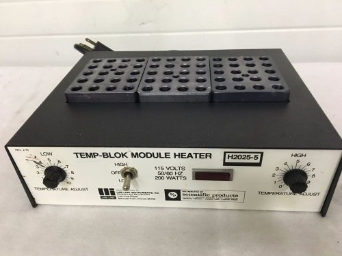 Labline Temp-Blok Module heater H2025-5 w/ 3 60x11mm Blocks