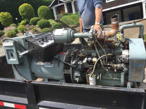 Allis Chalmers 50kw Generator 3 Phase And 1,500 Gallon Diesel Tank.
