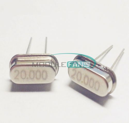 20Pcs New 20.000MHZ 20MHZ 20M HZ HC-49S Crystal Oscillator M