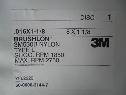 3M BRUSHLON 3M530B Nylon pad set of 4