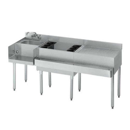Krowne 18-w66l-7 - 1800 66&#034; blender /ice bin /drainboard station with cold plate for sale