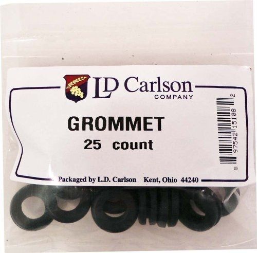 Home brew ohio black replacement rubber grommet-25 count for sale
