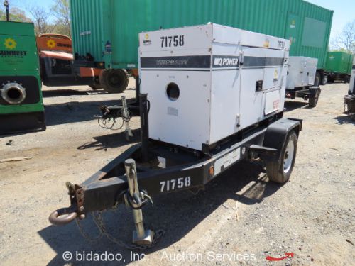 2005 multiquip dca-25ssiu2 20 kw towable generator 25 kva diesel genset bidadoo for sale