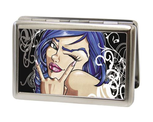 Sexy Ink Girls Metal Multi-Use Wallet Business Card Holder - Rock &amp; Roll Ink