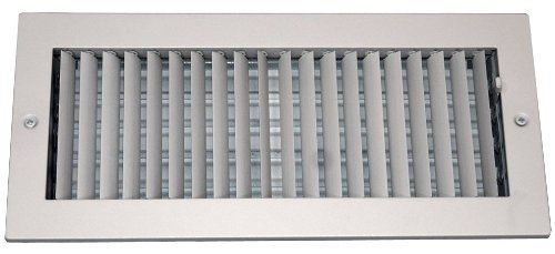 Speedi-Grille SG-410 ASD 4-Inch by 10-Inch Soft White Steel Ceiling or Wall
