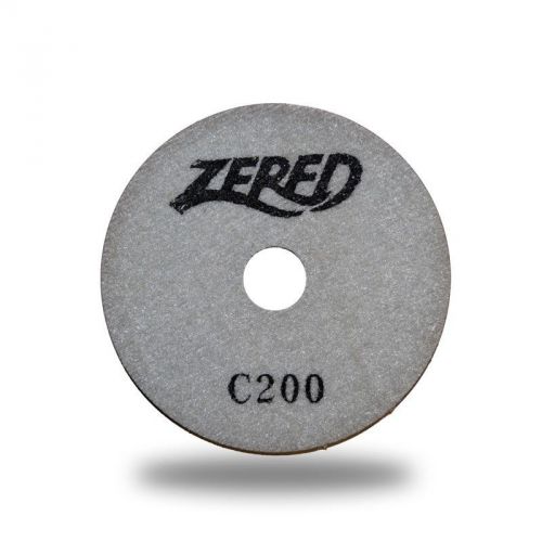 Zered 5&#034;premium diamond polishing pad for granite marble grit 200 for sale