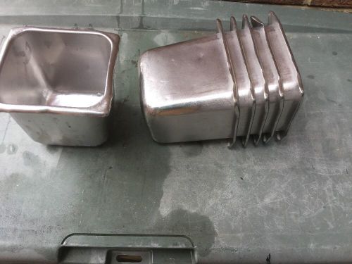 Stainless Steel Deli Pans , Hotel Pan , Qty.6