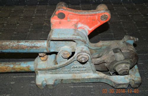 Mcc open style rebar cutter/bender no. 2b car. d16mm and d15mm for sale