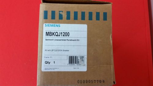 New SIEMENS MBKQJ1200  Panelboard Kit with 2P QJ2 200A Breaker