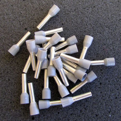 Weidmuller insulated wire end ferrules gray 12 awg 4.0mm 500 count for sale