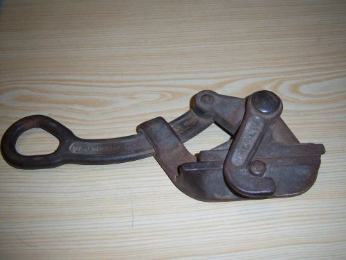 Vintage crescent tool co no. 385 cable wire puller 10,000 lbs capacity for sale