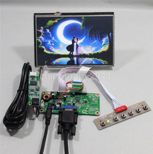 VGA LCD controller board 7inch HSD070PWW1 C00 with touchp sunshine Visible lcd