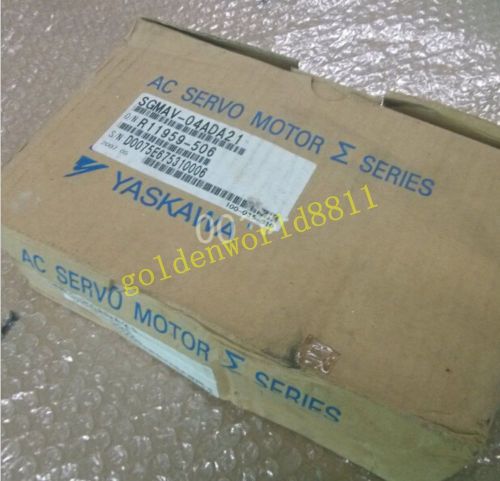 NEW Yaskawa AC servo motor SGMAV-04ADA21 good in condition for industry use