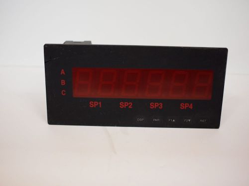 RED LION CONTROLS LPAX 0600 COUNT/RATE/SERIAL DISPLAY  (19D4)