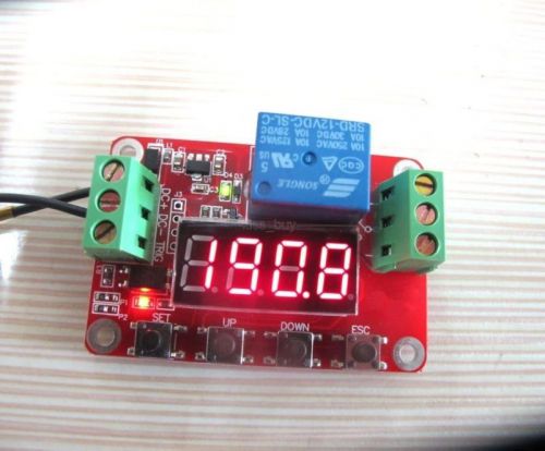 12v multi-function self-lock cycle plc timer relay module delay switch digital for sale