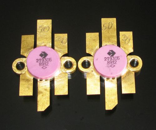 A pair of matched 2T930B (??930?) analogue 2N6363, 2N6364 RF Transistors