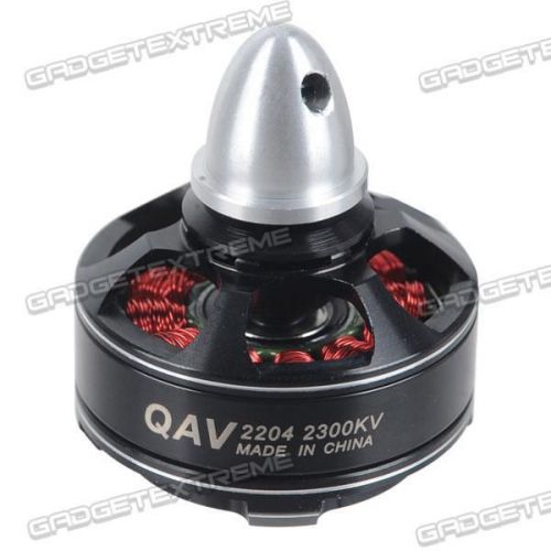QAV2204 KV2300 Brushless Motor CCW Silver Cap for RC QAV250 Mini Quadcopters e