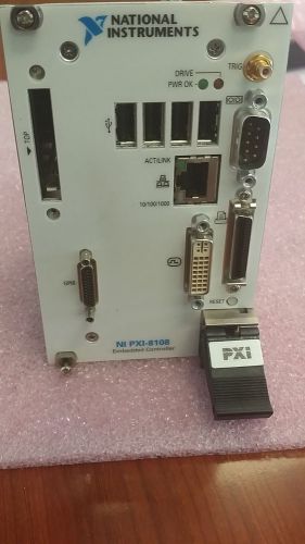 National Instruments Embedded Controller; Model: NI PXI-8108