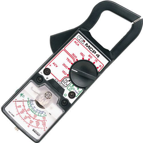 UEi MCP4 Analog Clamp Meter, 300 Amps AC, 750 Volts AC, Resistance to 1000 ohms