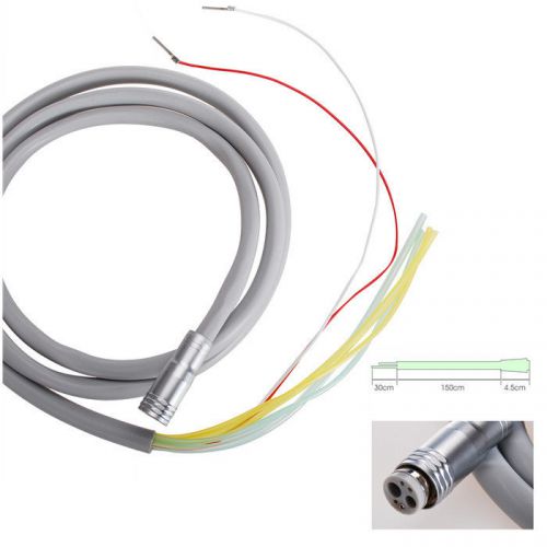6 HOLE CONNECTING HOSE TUBE CABLE for Dental Fiber Optic Handpiece Air Motor