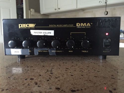 Paso Digital Music Amplifier Dma 2060