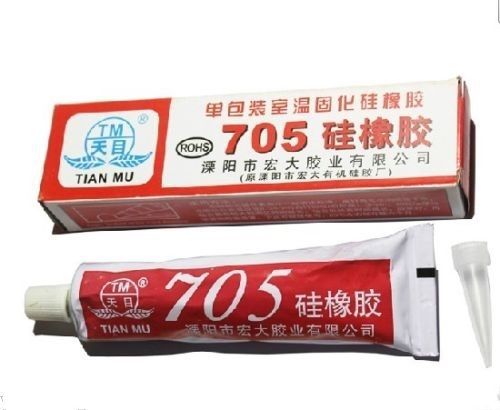 58g transparent glass metal tiles rubber silicone adhesive sealant glue m1256 ql for sale