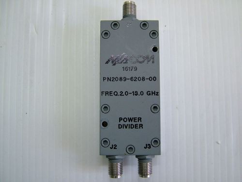 2 - 18ghz power divider rf macom 2089-6208-00 for sale