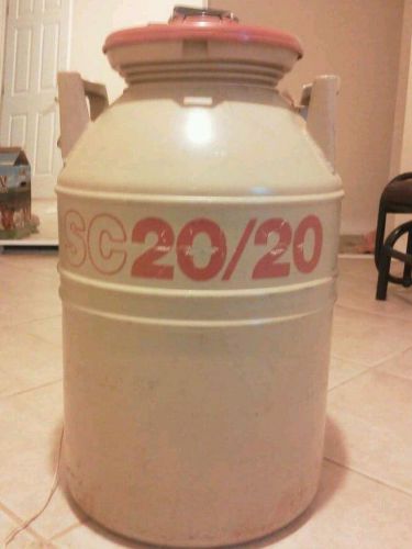 MVE SC 20/20 Liquid Nitrogen Tank Dewar Cryogenic (Semen Storage Insemination)
