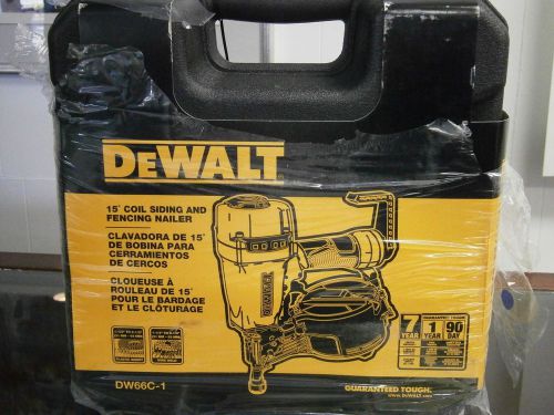 *Brand New* DEWALT 15 Gauge 2-1/2 in. Wire Coil Siding Nailer DW66C-1